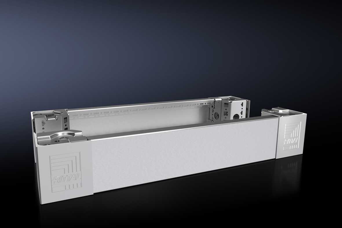 Rittal - Sokkel VX rustfri B 600x100