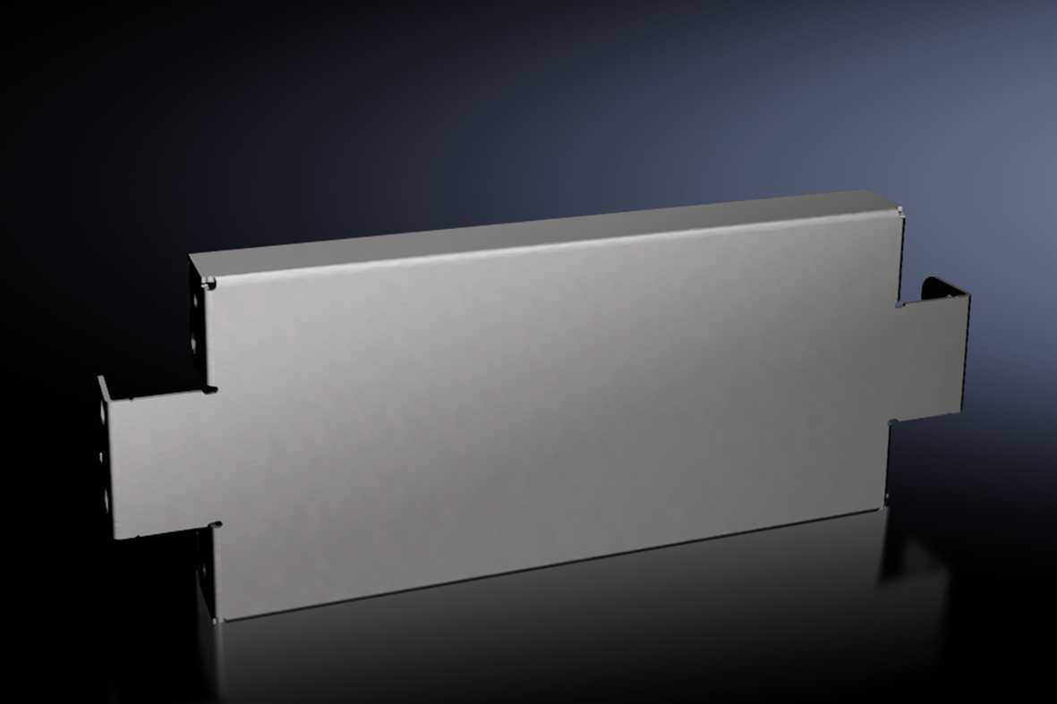 Rittal - Sokkel VX rustfri side B 100x