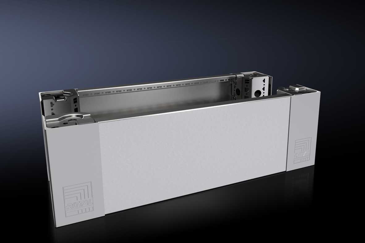Rittal - Sokkel VX rustfri B 600x200