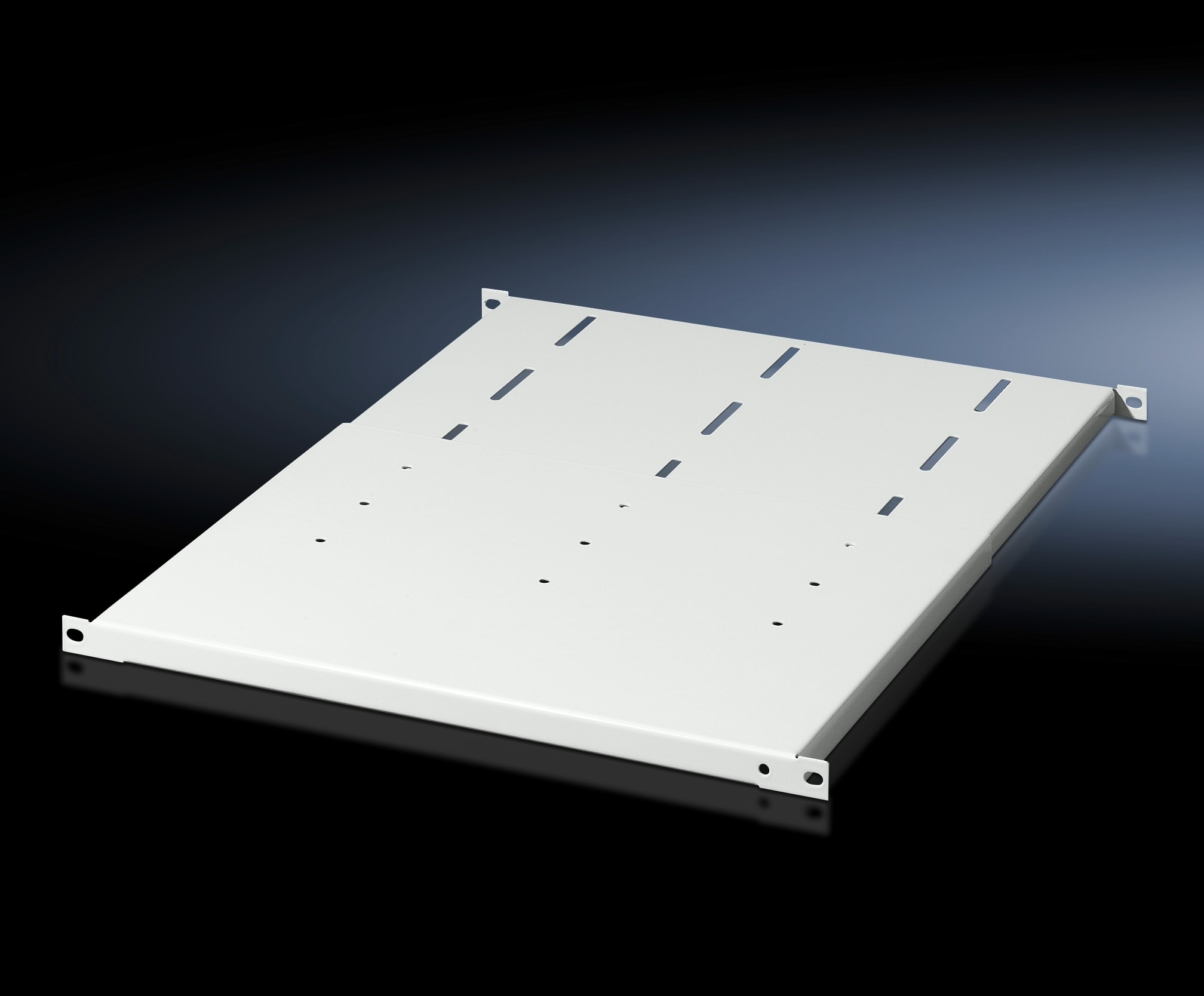 Rittal - 19'' Komponenthylle 1/2U 400-