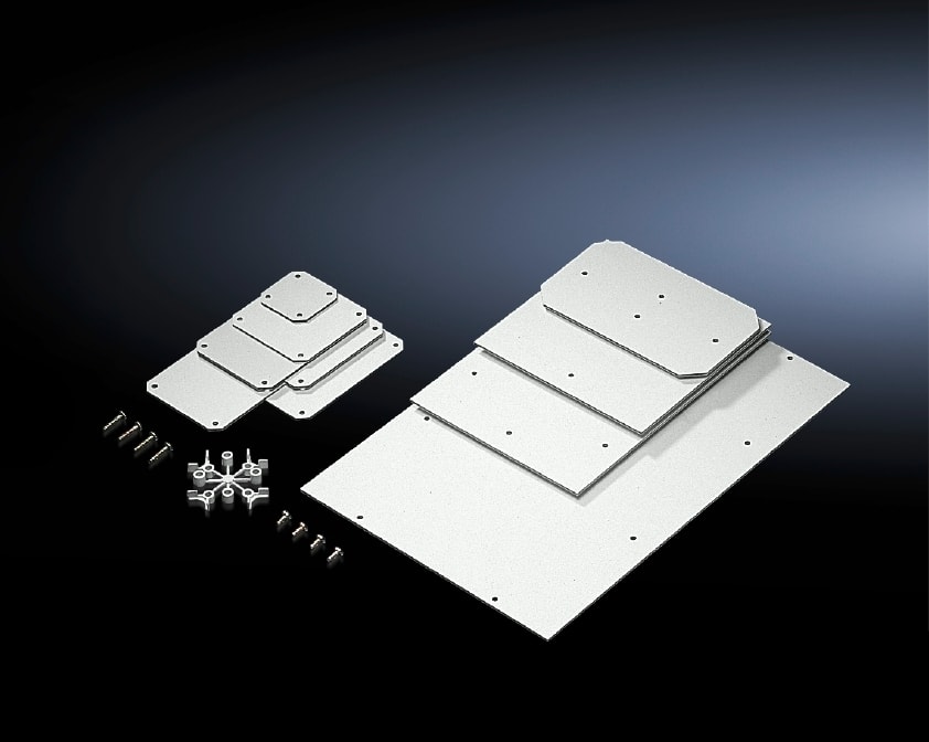 Rittal - MONT.PL. M.SKRUER 150X150