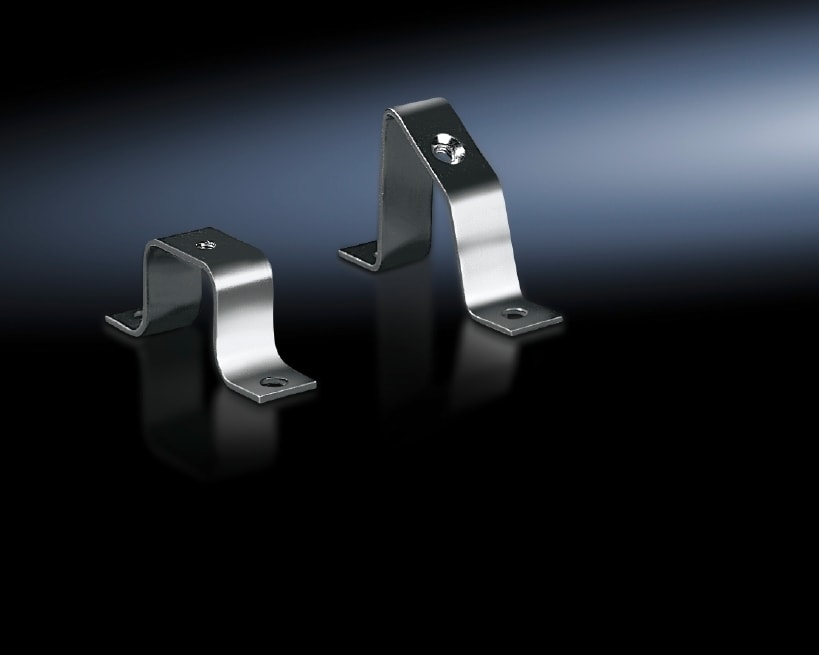 Rittal - Jordskinneholder Rett, pk á 20 stk