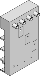 Rittal - App.adapter CB 500A 690V 4p n
