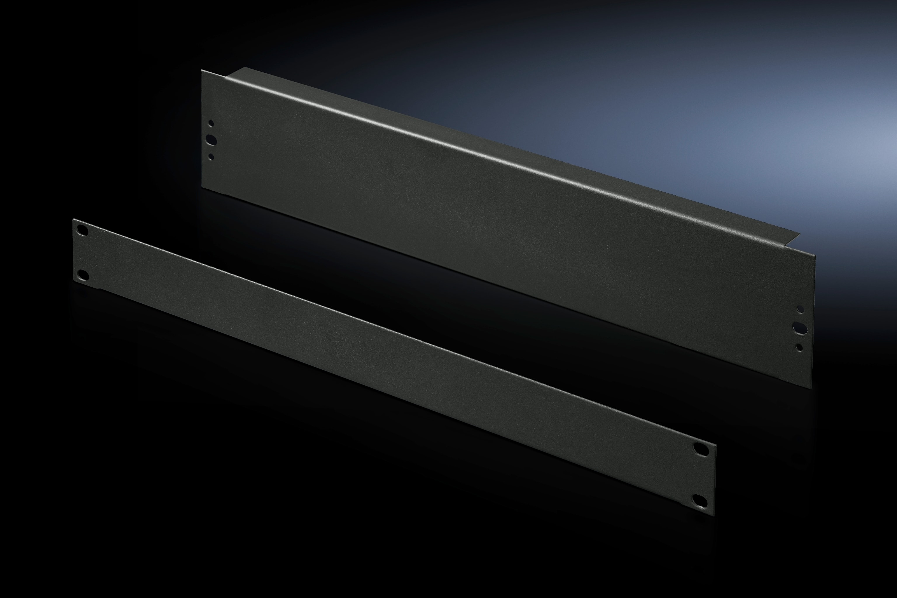 Rittal - Blindpanel 19" 1U sort, pk a 2