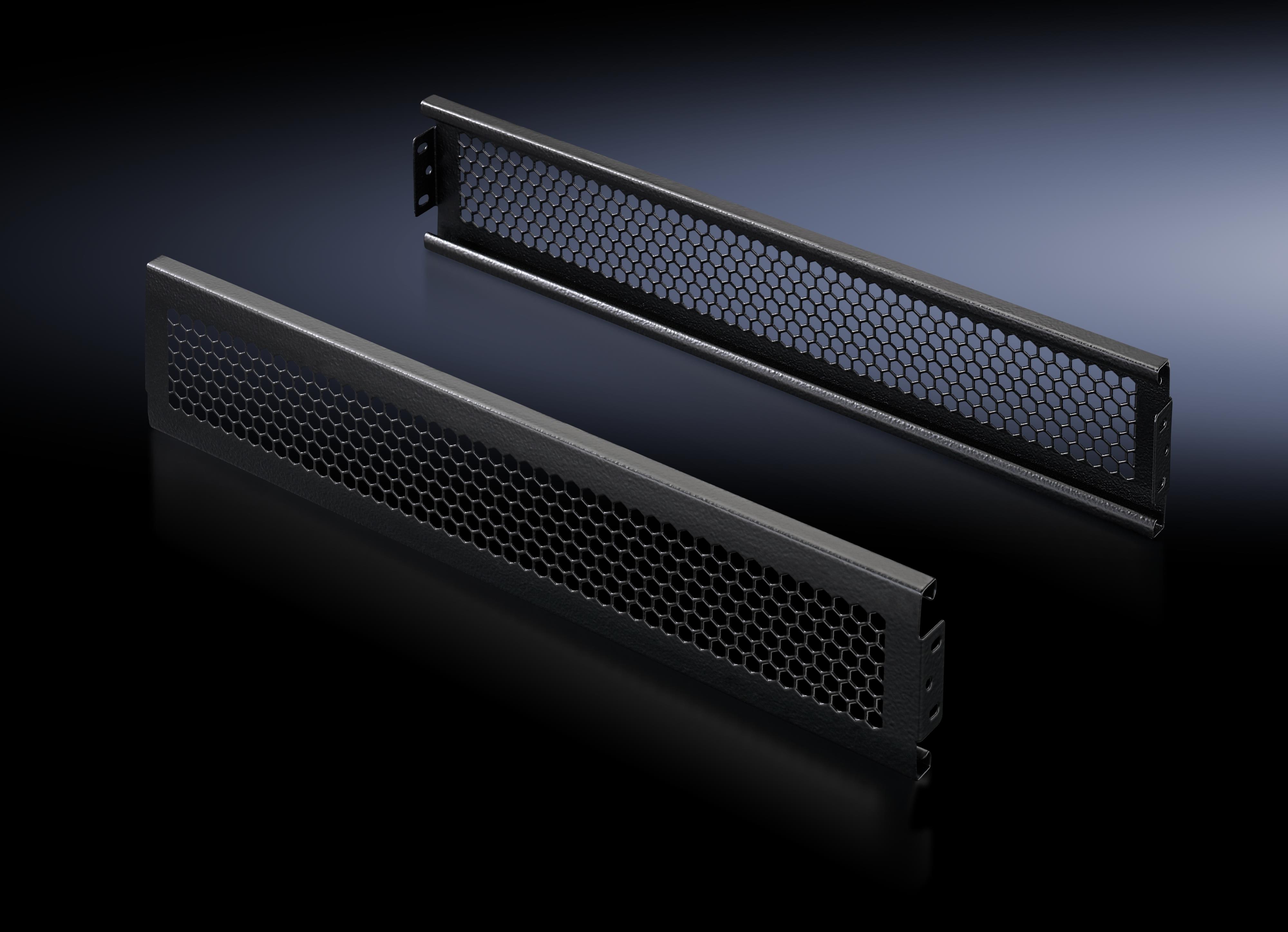 Rittal - Flex-Block, ventilert sidepanel 100 X 600mm