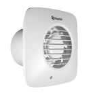 Xpelair - Xpelair DX100HTS avtrekksvifte m fukt- og tidsstyring. Leveres komplett med veggmontasjesett.