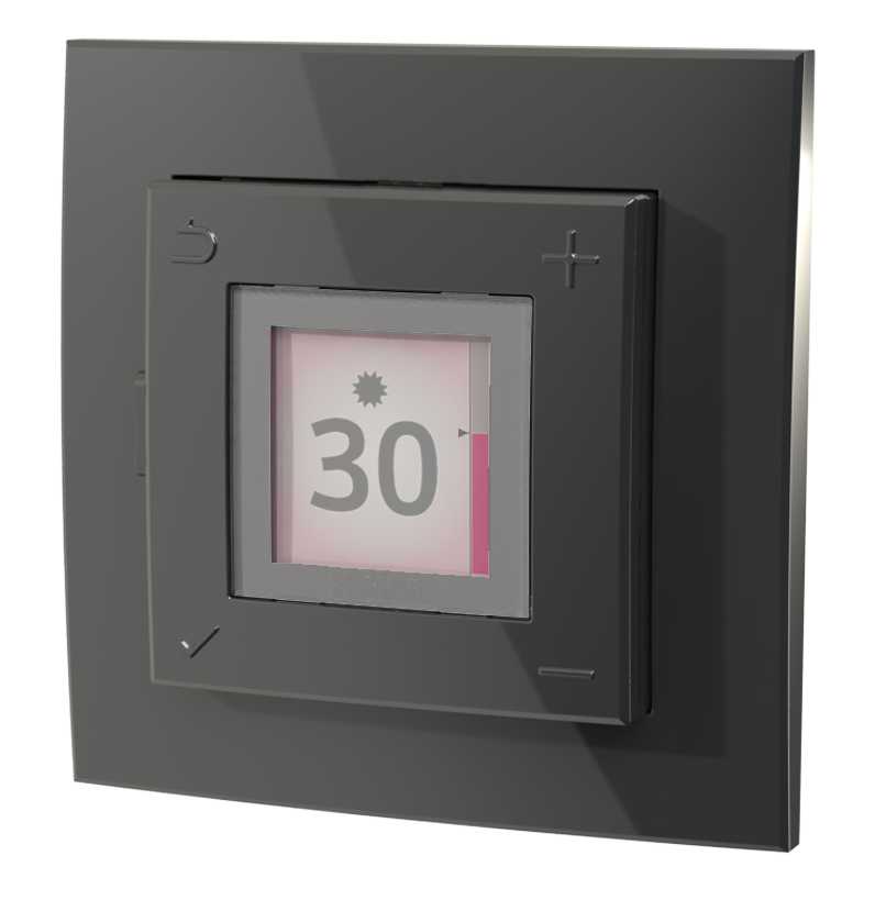 Nobø - NOBØ ROM/GULVTERM. NTB 2R SORT  TIMER eller RADIOSTYRT