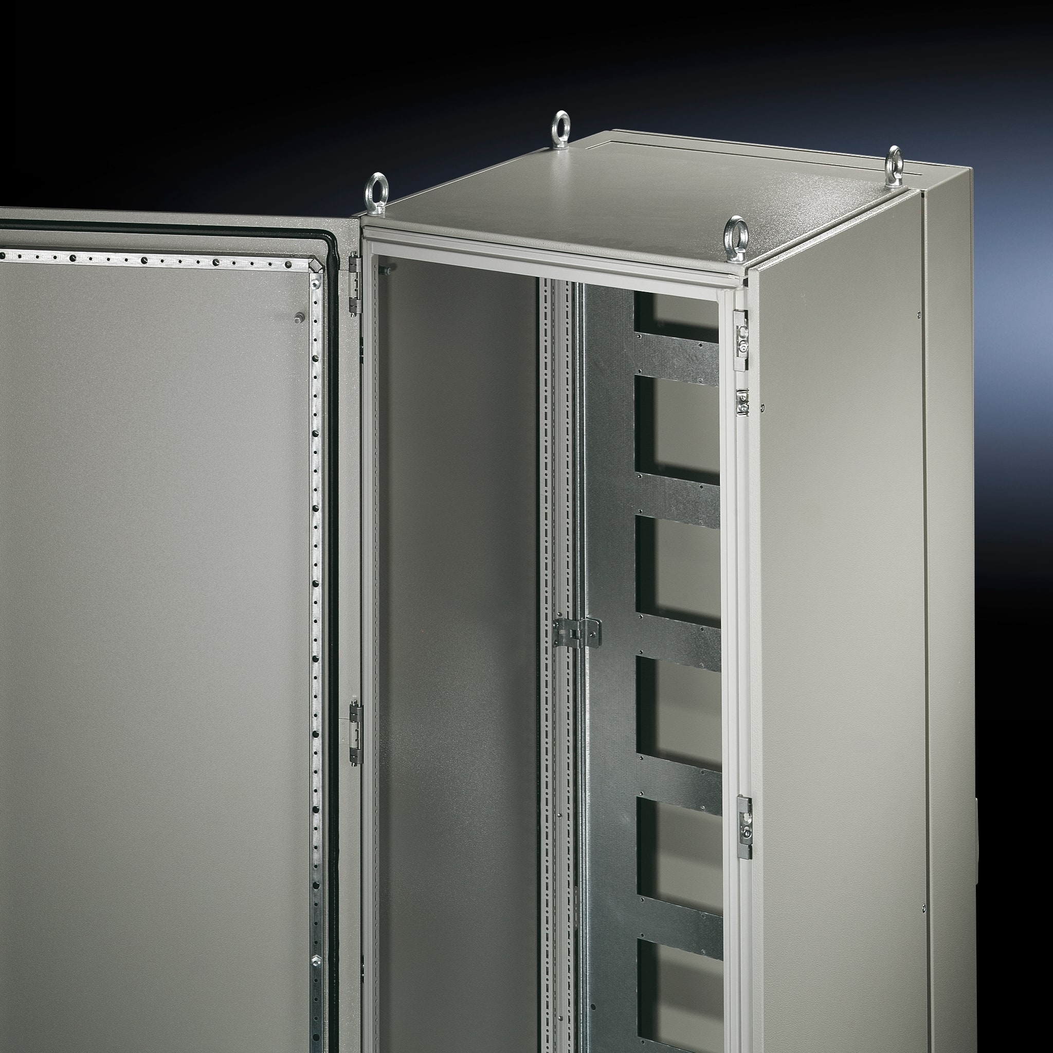 Rittal - Hengsler dør 180 GRADER 7035