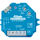 Eltako - Impuls dimmer for LED og lav volt, 4A. 12, 24 eller 36VDC. 12V/48W, 24VDC/96W, 36VDC/144W