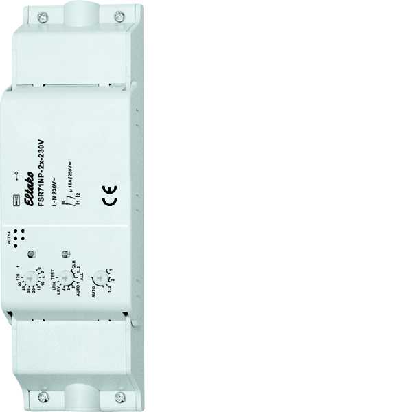 Eltako - FSR71-2x-230V trådløs bryte aktuator, 2 x NO x 16A/250V, p