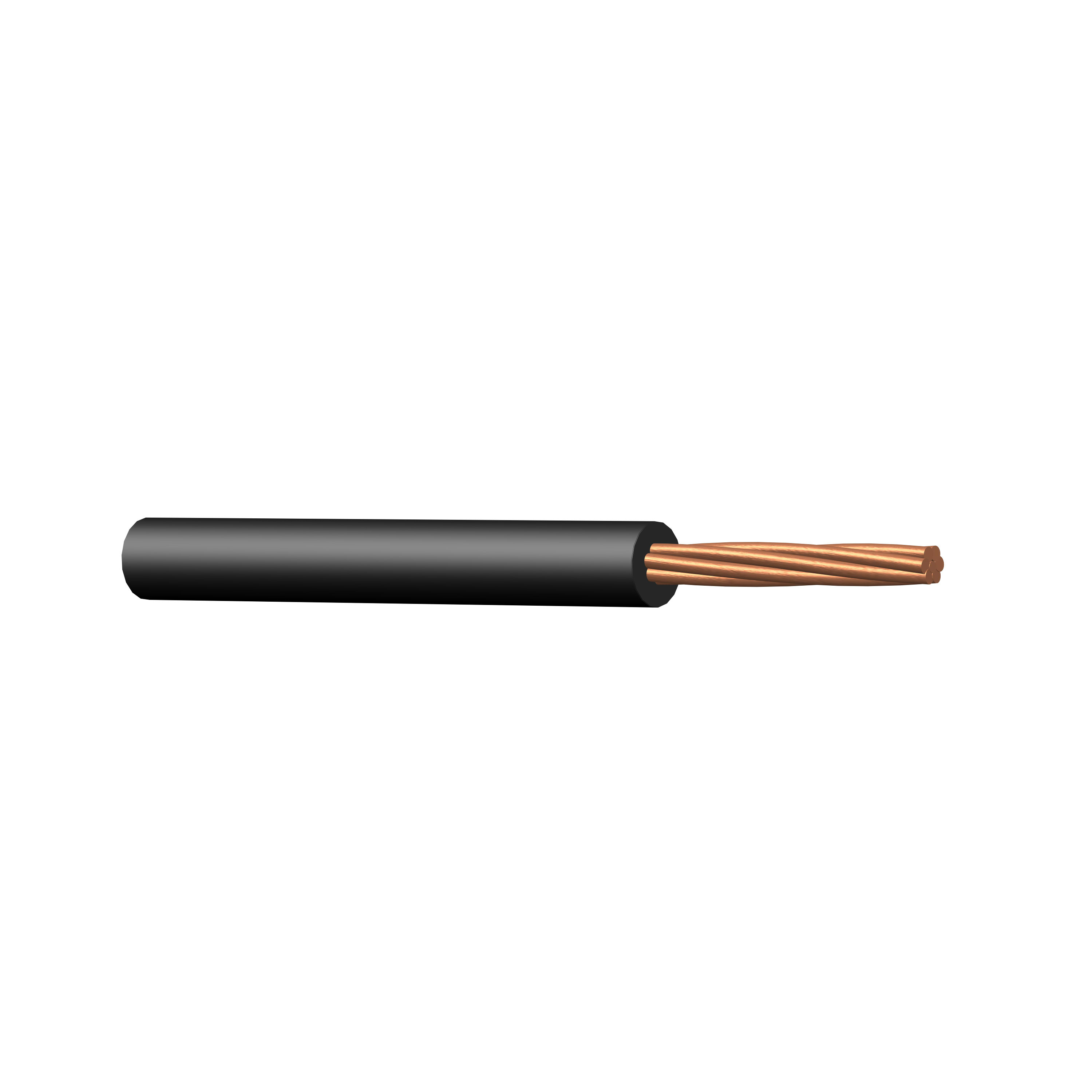 Nexans - PN 750V 2,5 Sort SN100