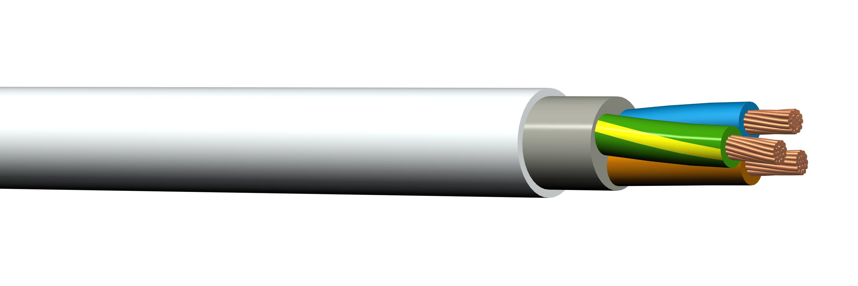 Nexans - PFXP 500V 3G4 dobbeltisolert installasjonskabel