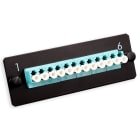 Nexans - LANmark-OF Adapter Plate 12 LC Multimode Aqua