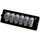 Nexans - LANmark-OF Adapter Plate 6 MTP Multimode Key Up Key Up Grå