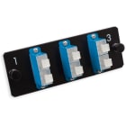 Nexans - LANmark-OF Adapter Plate 6 SC Singlemode Blå