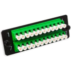 Nexans - LANmark-OF Adapter Plate 24 LC Singlemode APC Grønn