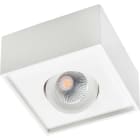 SG Armaturen - CUBE LUX hvit 2700K, 7W, 580lm, RA98, SDCM 1, L90/B10, Class II, IP21, A++