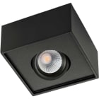 SG Armaturen - CUBE LUX sort 2700, 7W, 580lm, RA98, SDCM 1, L90/B10, Class II, IP21, A++