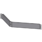 Nexans - LM Vinklet blindplate 1U BK LM Vinklet blindplate 1U BK