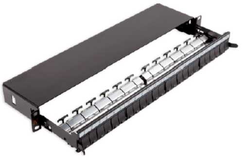 Nexans - Patchepanel 24 Snap-in Skuf BK