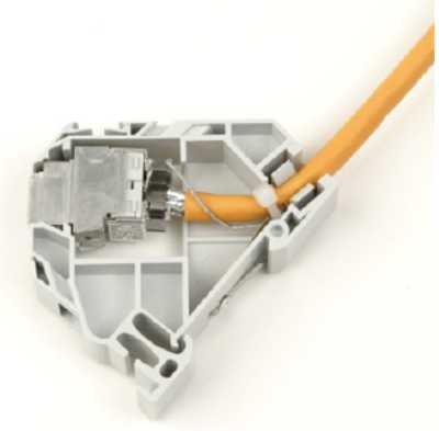 Nexans - 12xLANmark6A DINRail  RJ45SK
