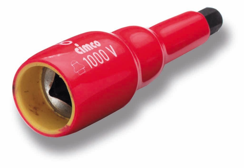 Cimco - Pipe isolert 1000V. 3/8" Unbrako 8mm