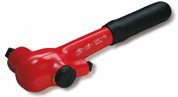 Cimco - Skralle isolert 1000V.  1/2" 250mm