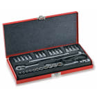Cimco - Skrallesett 1/4", 33 deler