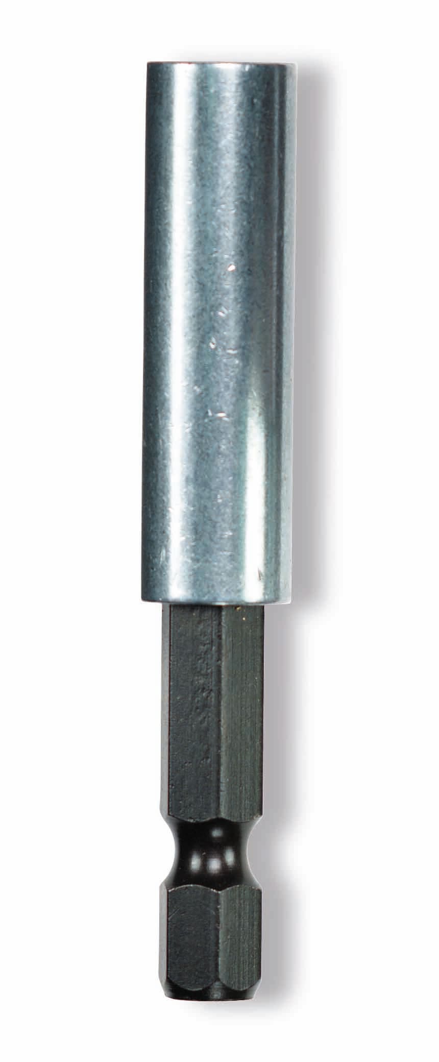 Cimco - Bitsholder 1/4" m/magnet 60mm