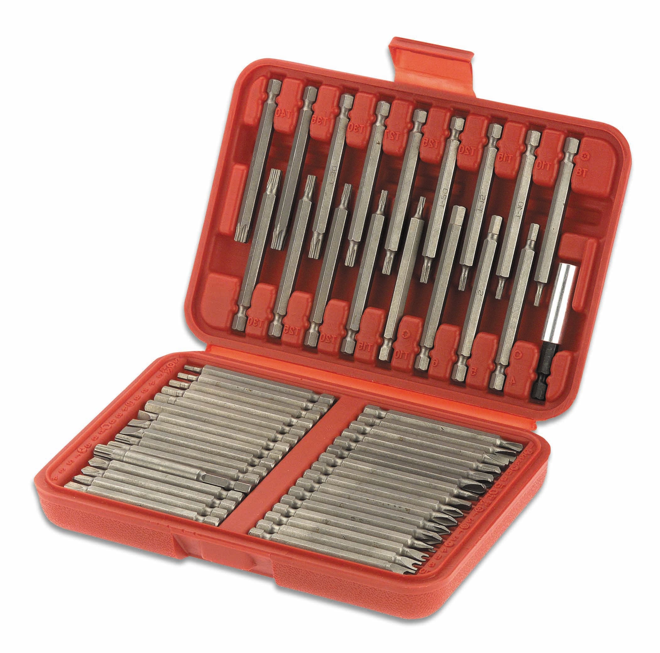 Cimco - Bitssett 50 deler 75mm bits
