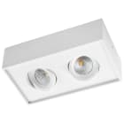 SG Armaturen - GYRO CUBE HVIT 2x8W 2700K