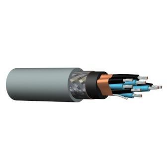 Nexans - RFOU (C) 250V  2x2x0.75 S2/S6 Grey