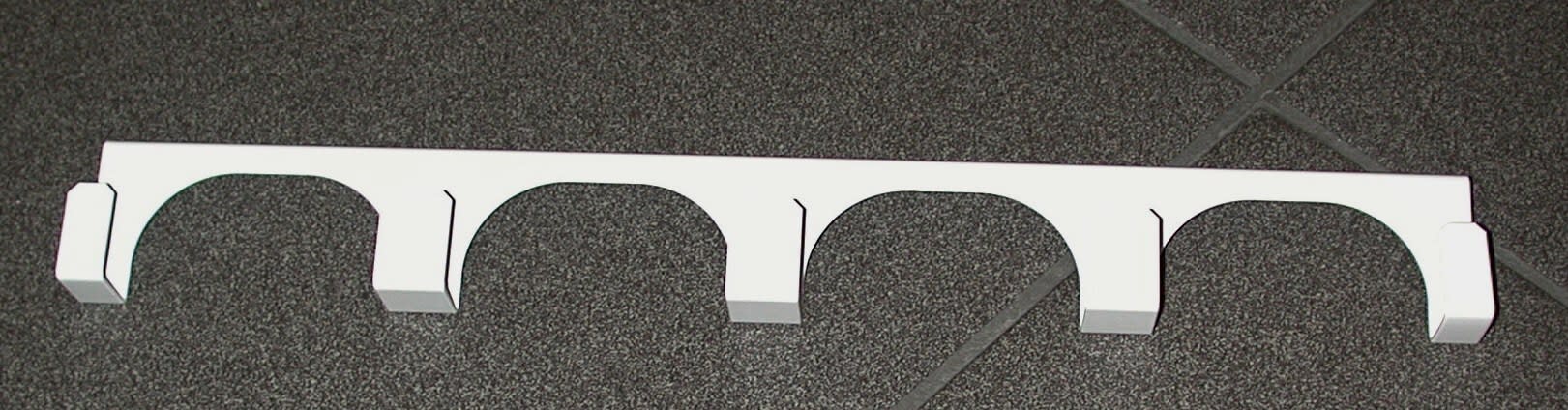 Nexans - Patch guide for Fiberpanel 19" monteres på panelfront