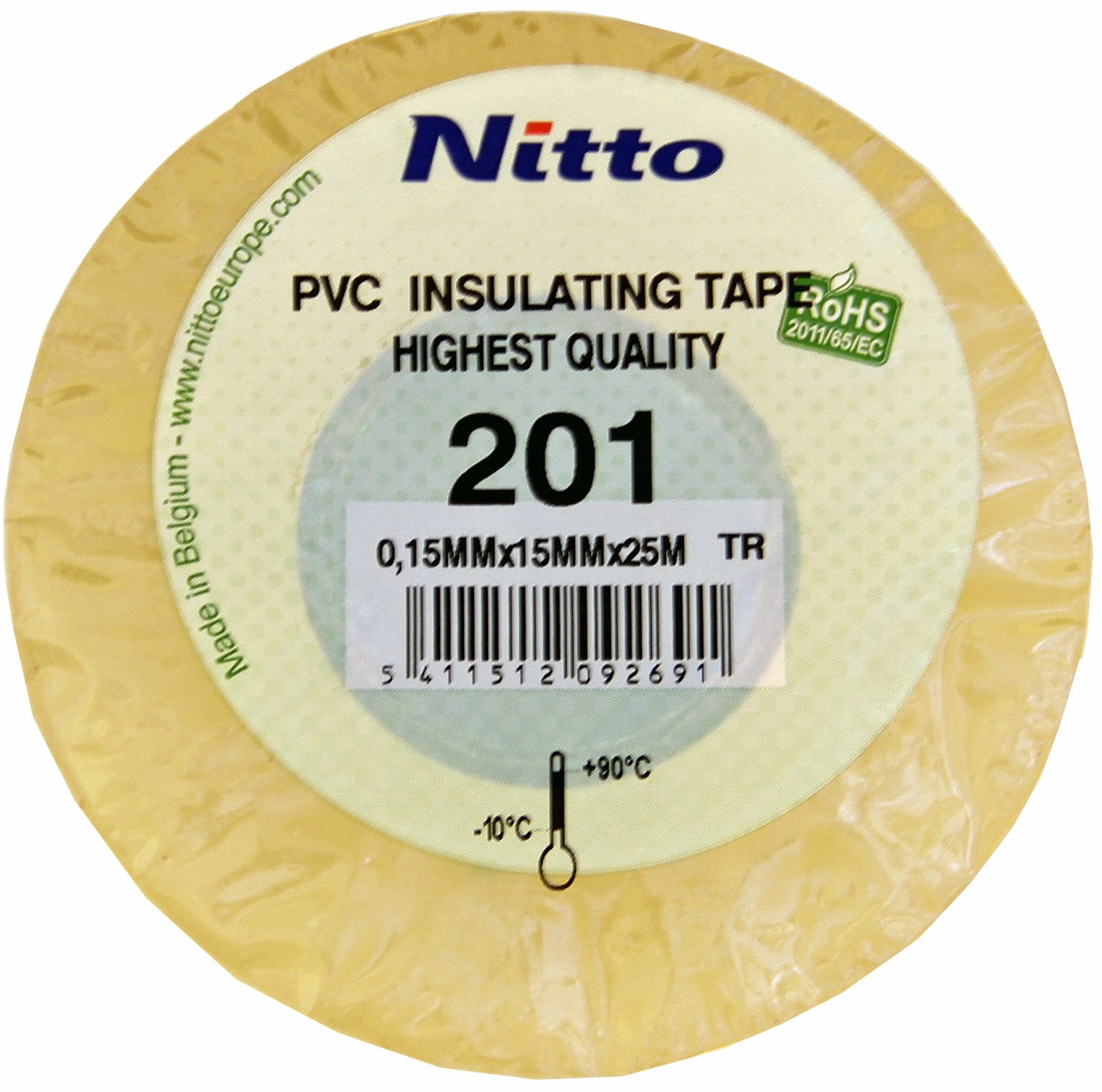 Melbye - Tape Nitto 201  15mmx25m Klar