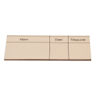 Melbye - Reserveblokk for skilt 105x40mm