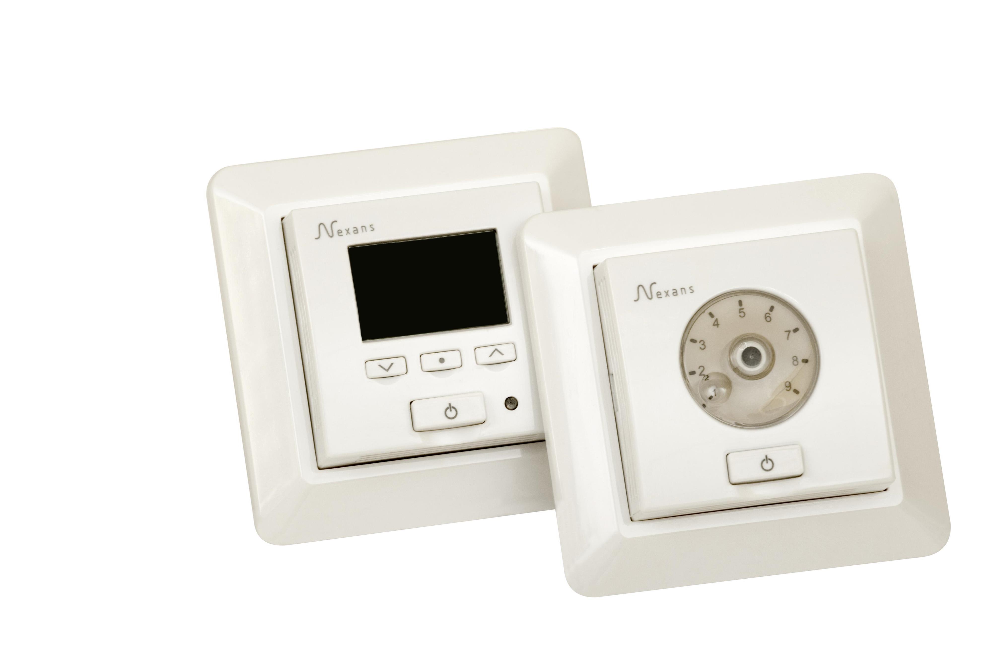 Nexans - TERMOSTAT CEF-001 N COMFORT  M/ROM- OG GULVSENSOR MAX 16A