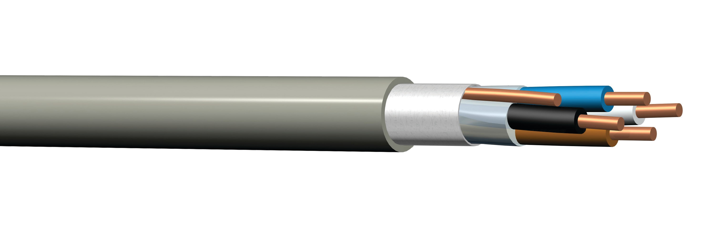 Nexans - PFSP 1kV 3x2,5/2,5 TR