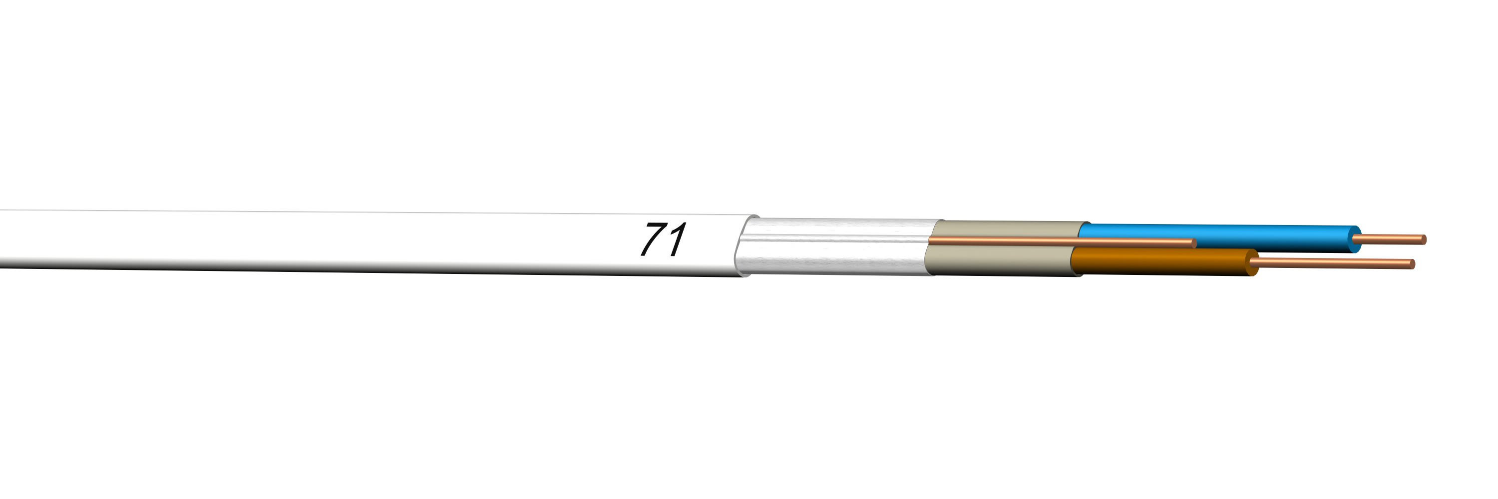 Nexans - PR PLUSS 500V 3x4/4 50m