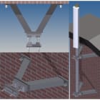 Cue Dee - Stand Off Heavy Duty Wall Support CD 828000