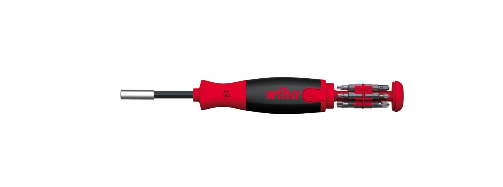 Wiha - Magazine Bit holder LiftUp 25 med 12 bits 38601