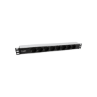 Excel - 555‐083 strømskinne 8-veis PDU Schuko 3m 1U Sort