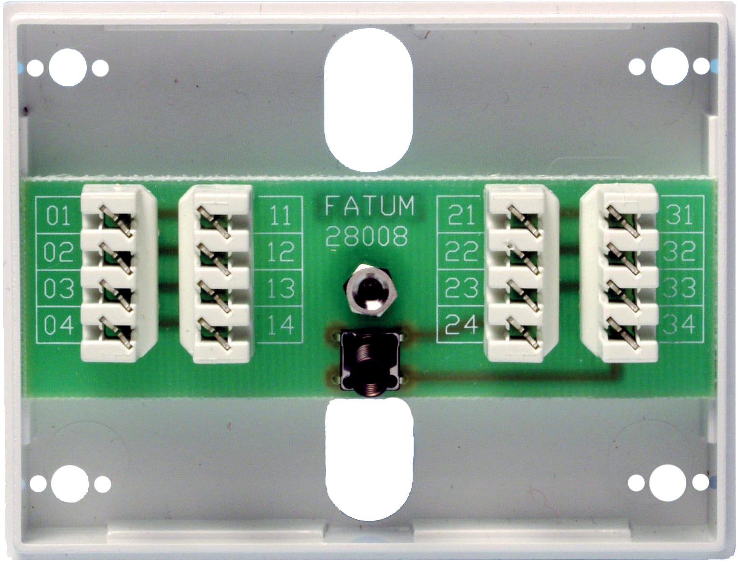 FATUM Alarmtech Sweden AB - Koblingsboks 8 polpar LSA/LSA 28008,01 @T