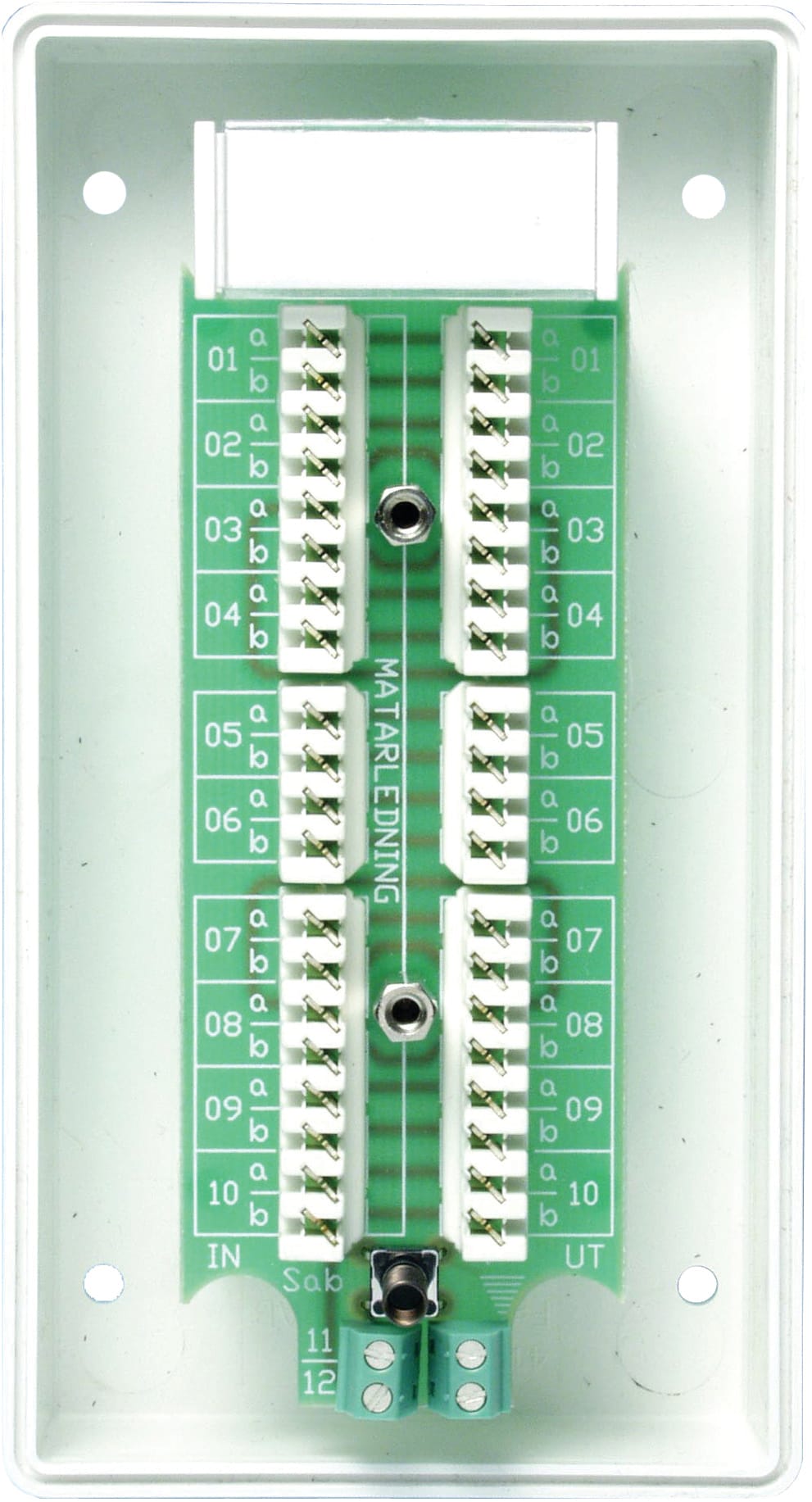 FATUM Alarmtech Sweden AB - 10-par koblingsboks LSA/LSA sab. 4101.2201