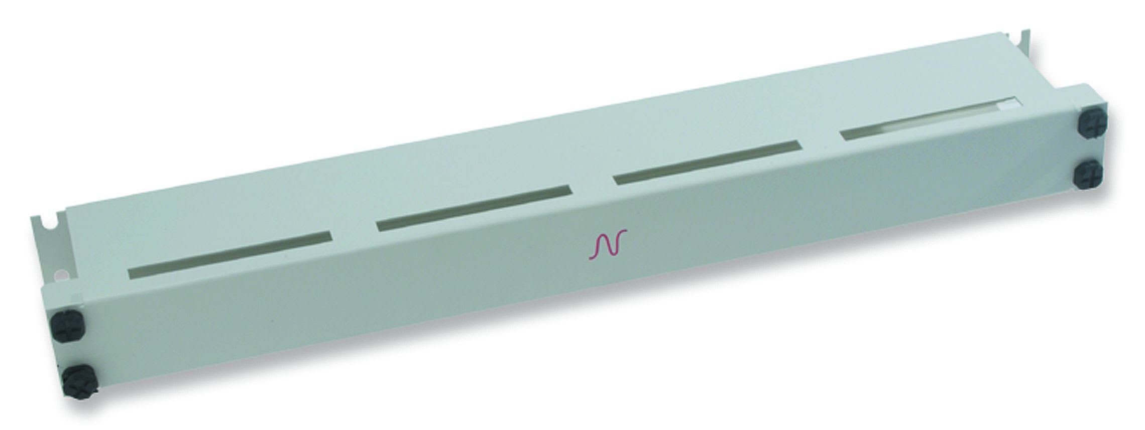 Nexans - Patcheguide 1HU m/deksel WH