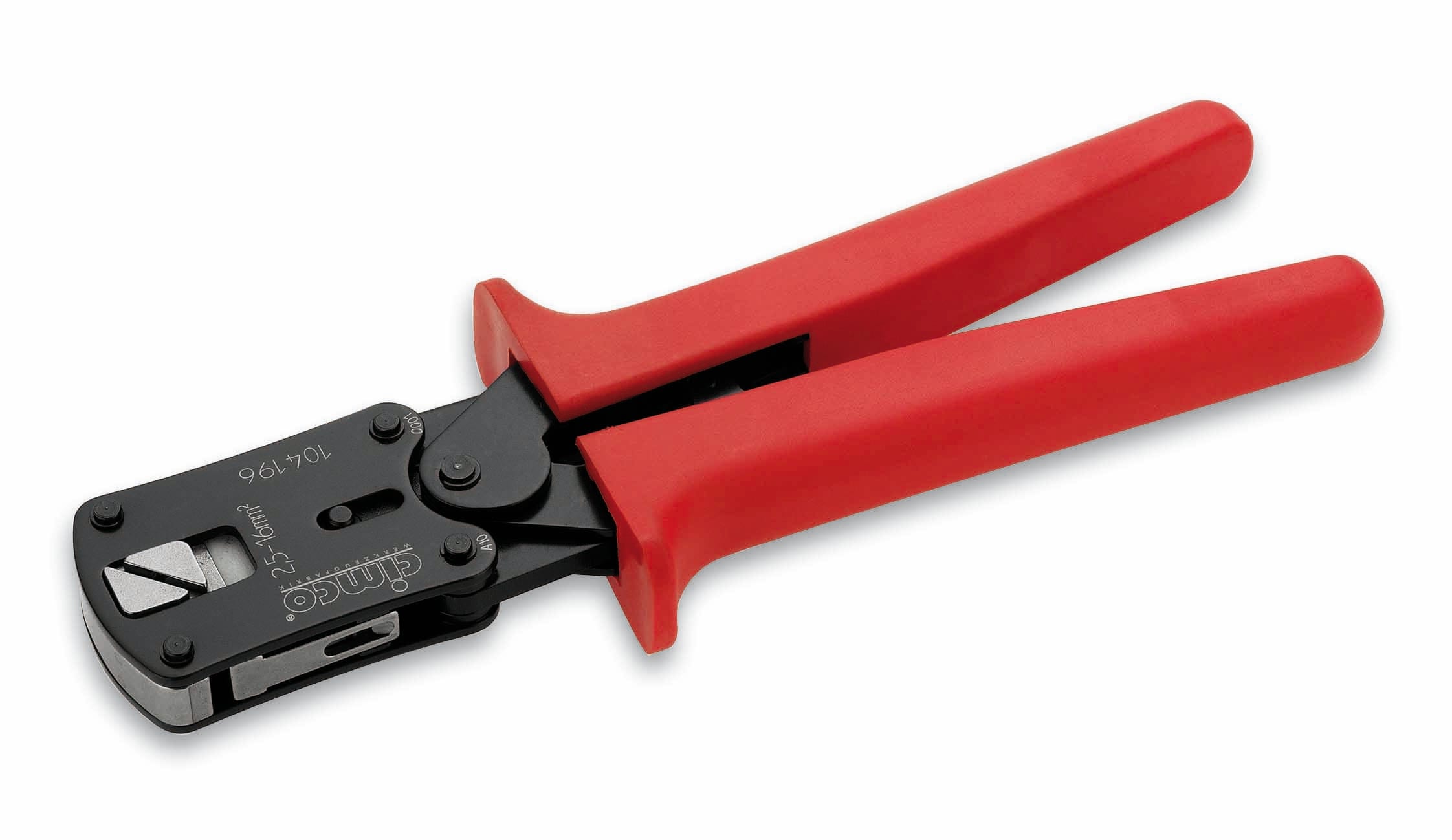 Cimco - Universal endehylsetang med firkantpress. Alle tversnitt fra 2,5-16mm²