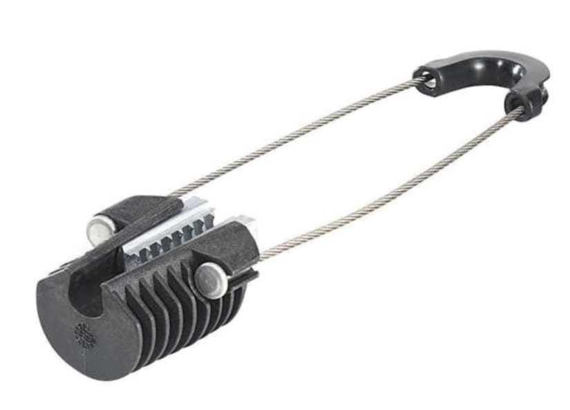 Melbye - Endefeste 8-tallskabel, stål bærewire 3-6mm 7 x 0,7mm