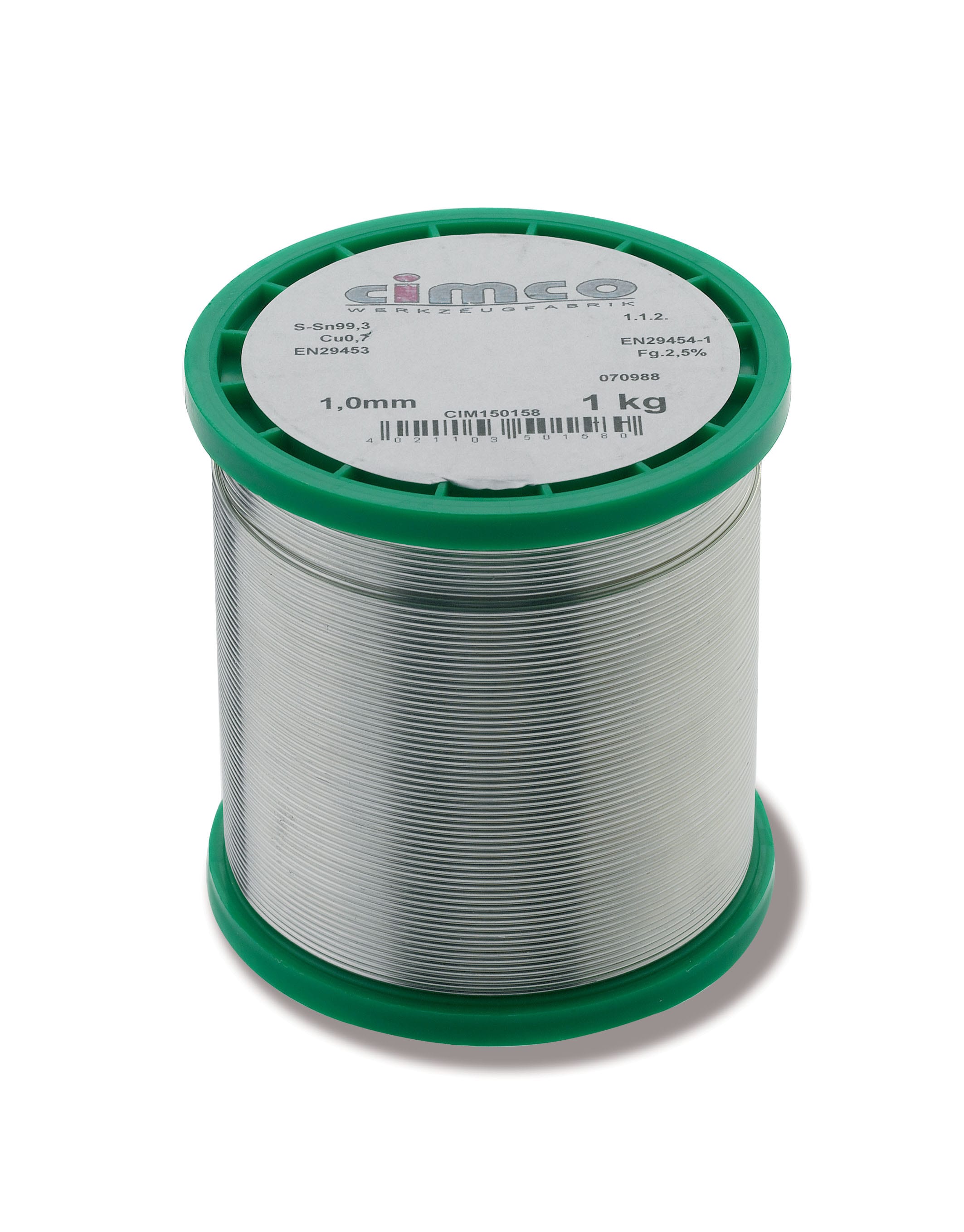 Cimco - Loddetinn Blyfri 2mm.500g.