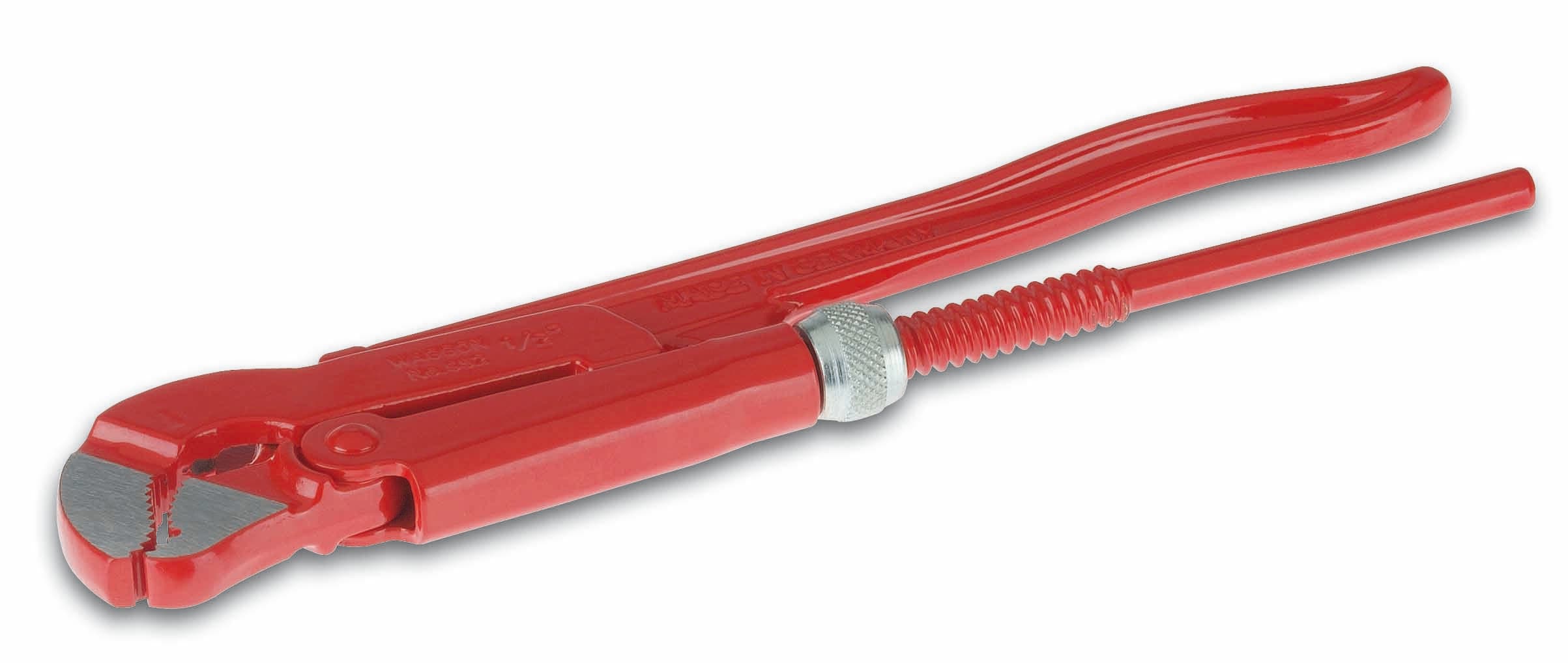 Cimco - Rørtang uisolert,1/2", lengde 245mm, spennvidde 0-39mm