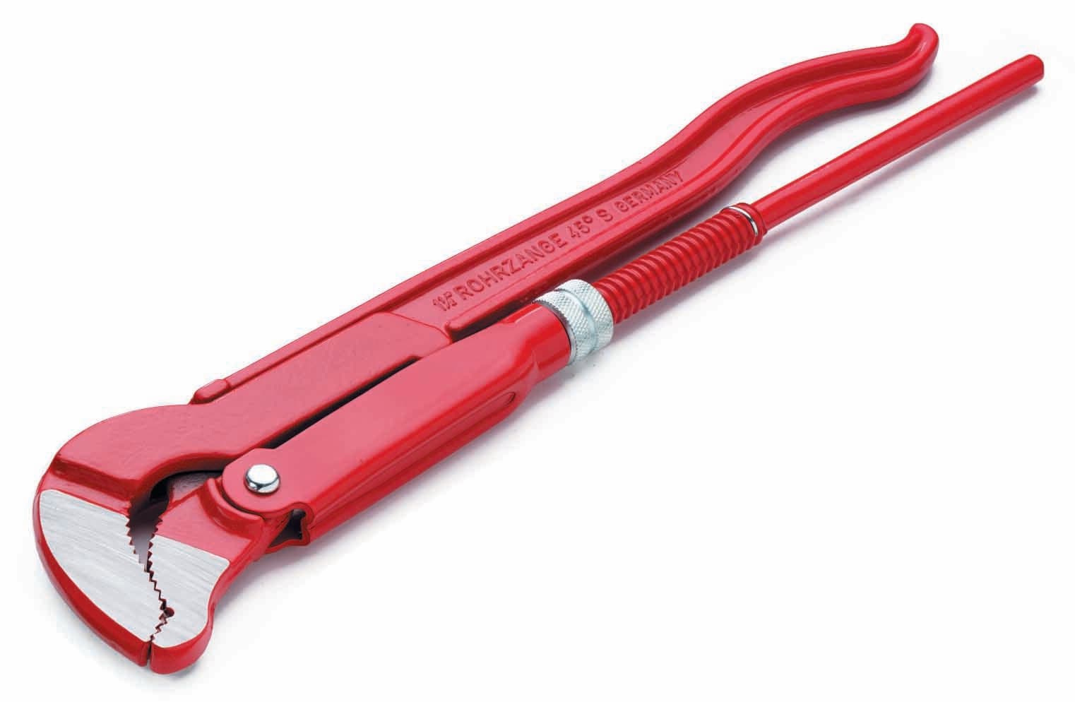 Cimco - Rørtang uisolert, 2", lengde 560mm, spennvidde 0-85mm