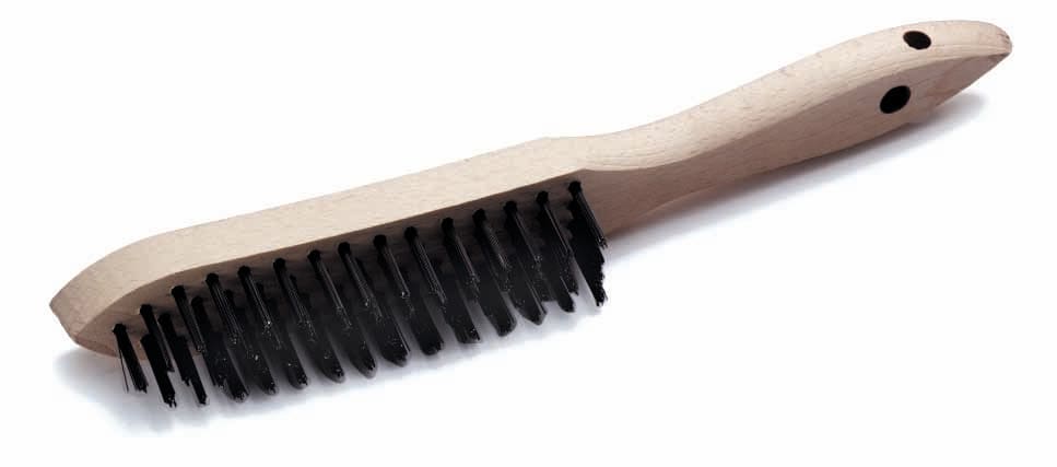 Cimco - Stålbørste med 4 rader stålbust